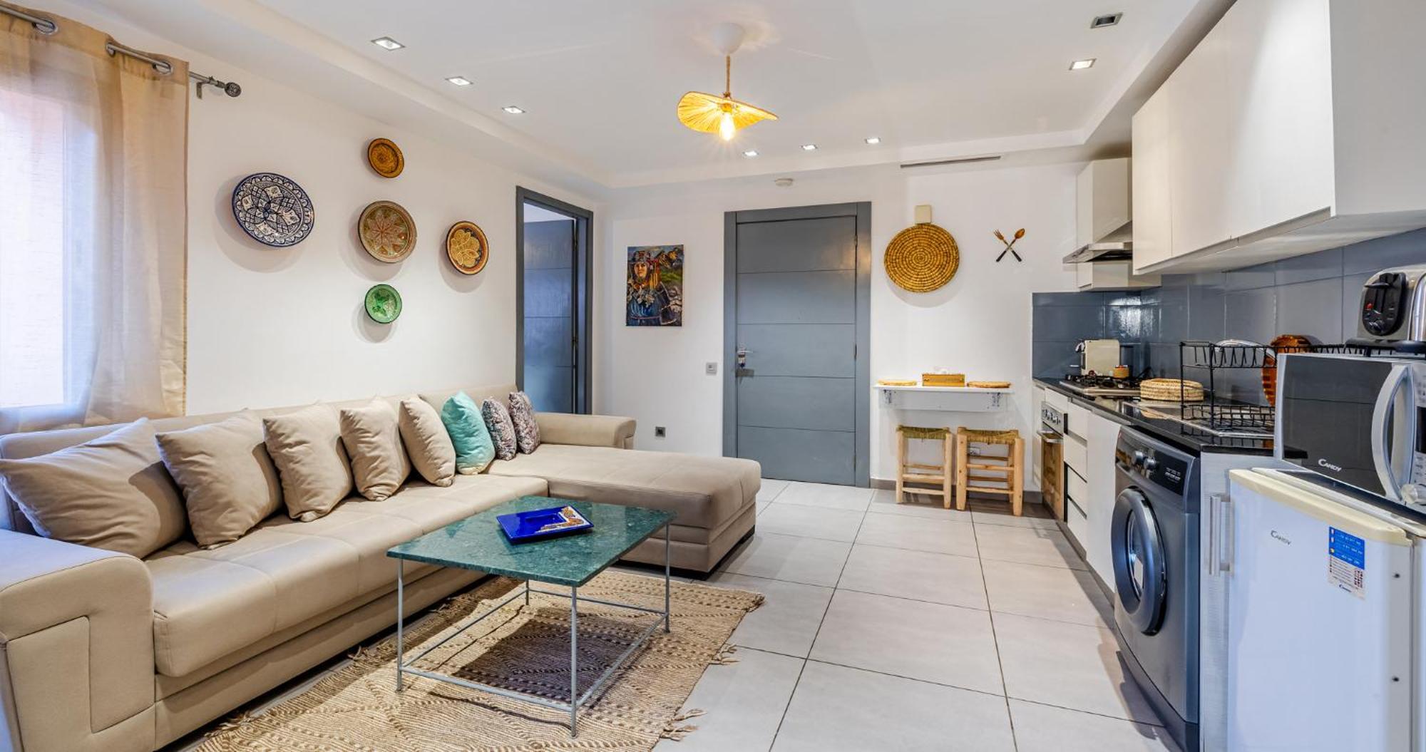 Lovely 2-Bedroom With Ac-Netflix-Nespreso 马拉喀什 外观 照片