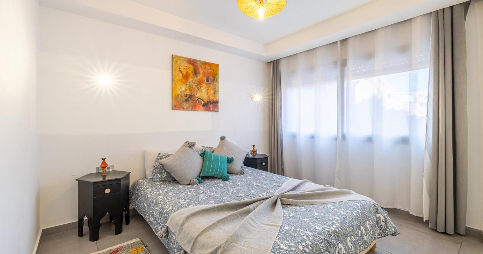 Lovely 2-Bedroom With Ac-Netflix-Nespreso 马拉喀什 外观 照片