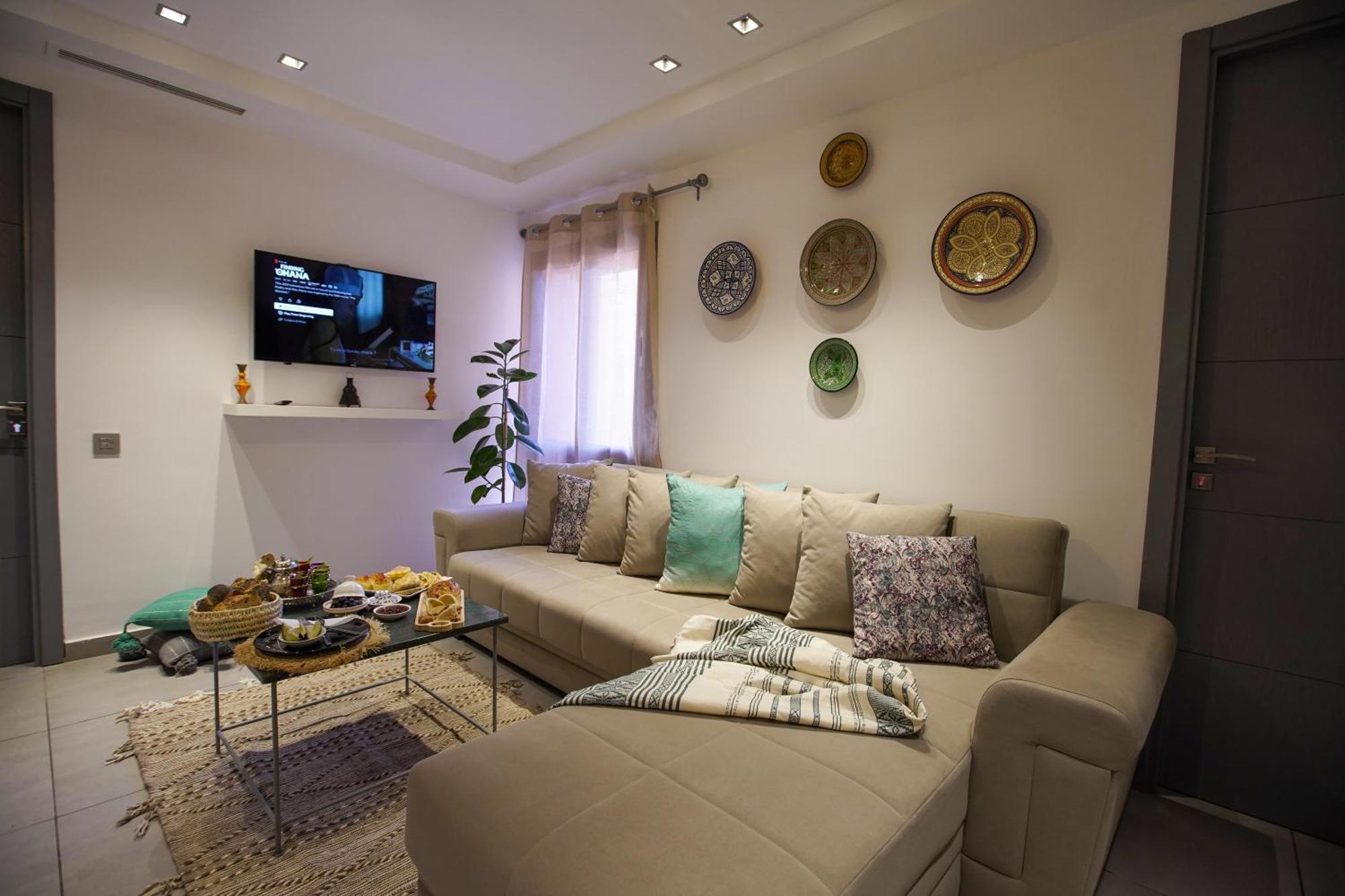 Lovely 2-Bedroom With Ac-Netflix-Nespreso 马拉喀什 外观 照片