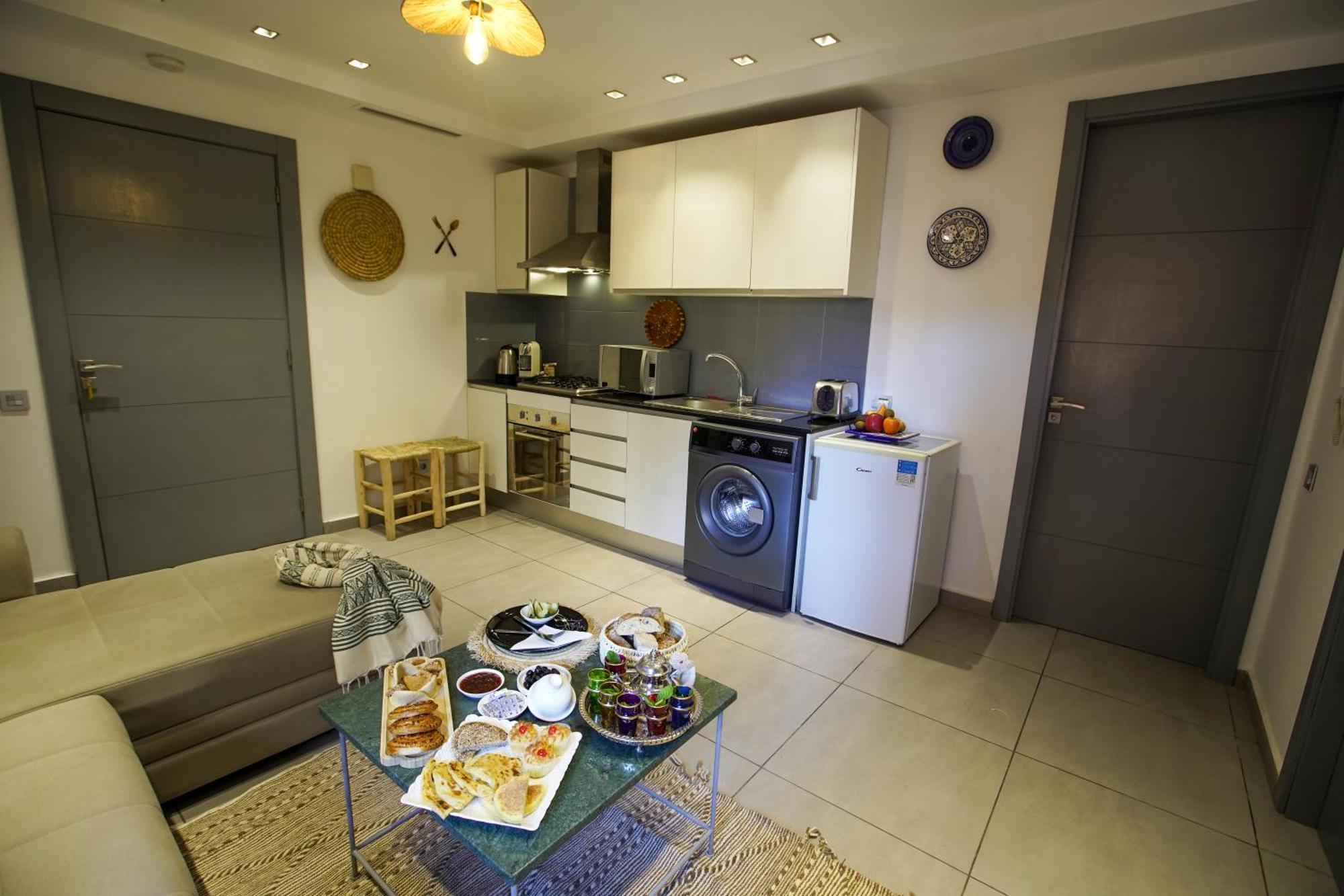 Lovely 2-Bedroom With Ac-Netflix-Nespreso 马拉喀什 外观 照片