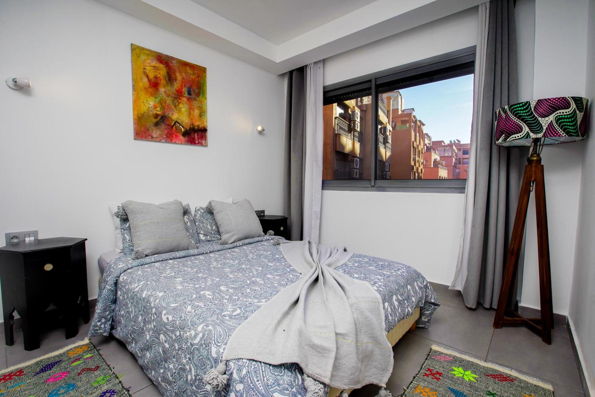 Lovely 2-Bedroom With Ac-Netflix-Nespreso 马拉喀什 外观 照片